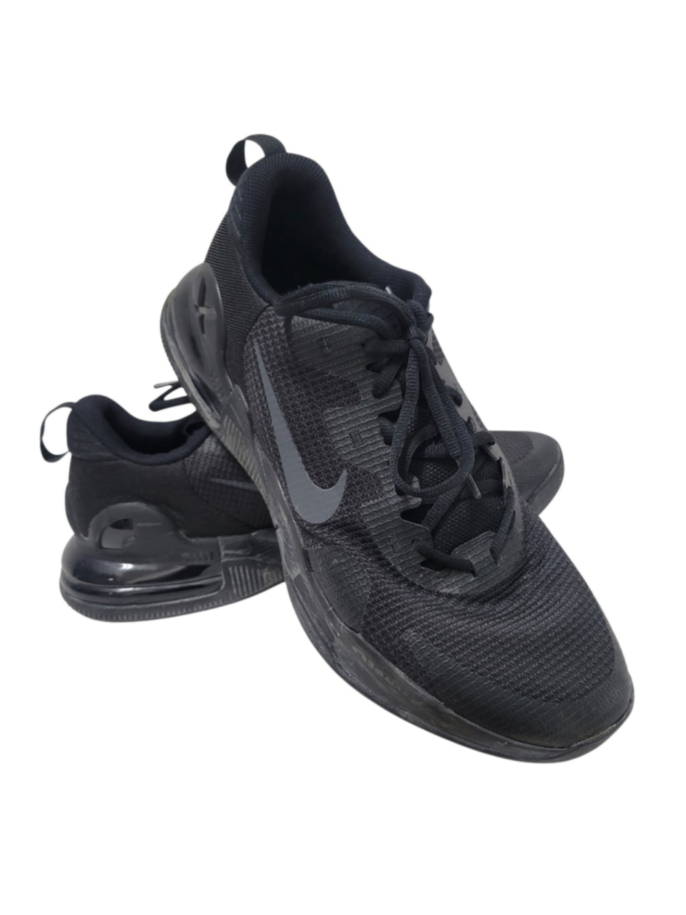 NIKE AIR MAX ALPHA TRAINER 5 BLACK/SMOKE GREY SIZE MEN'S 13 Pre-owned Condition